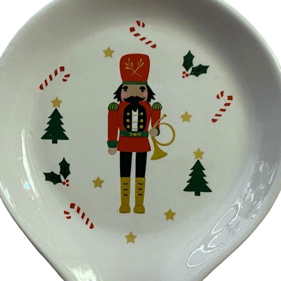 Holiday Style Christmas Nutcracker Spoon Rest and 2 Pot Holders NWT Home Decor - Picture 4 of 15